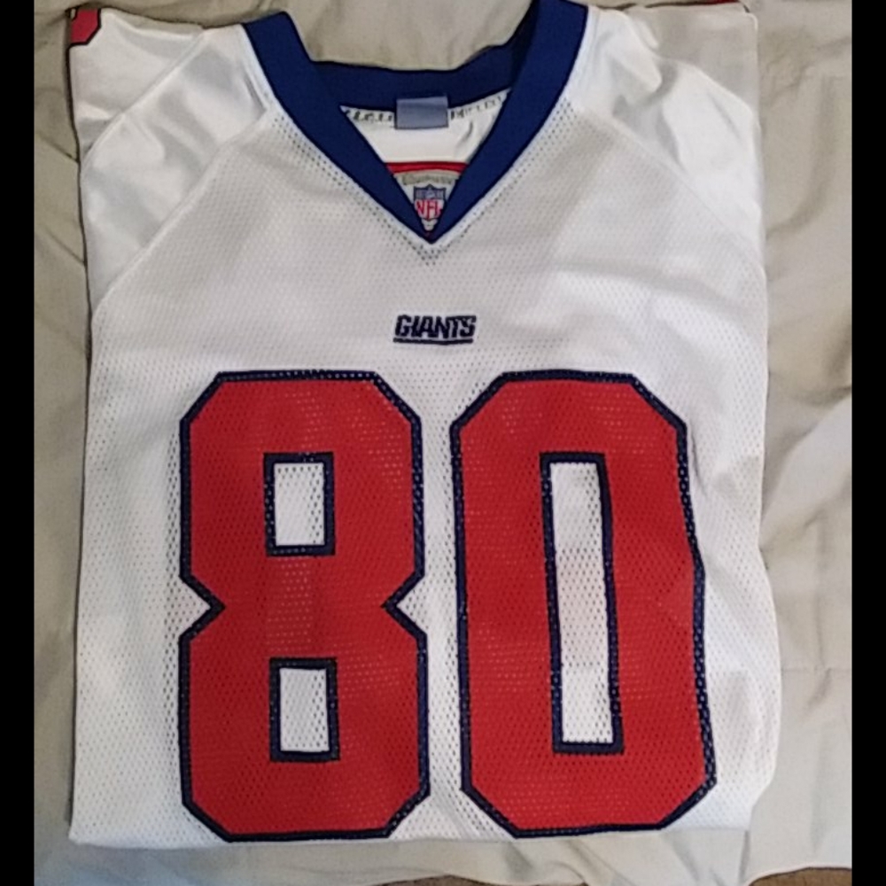 NFL N.Y. GIANTS SHOCKEY #80 JERSEY SZ XL